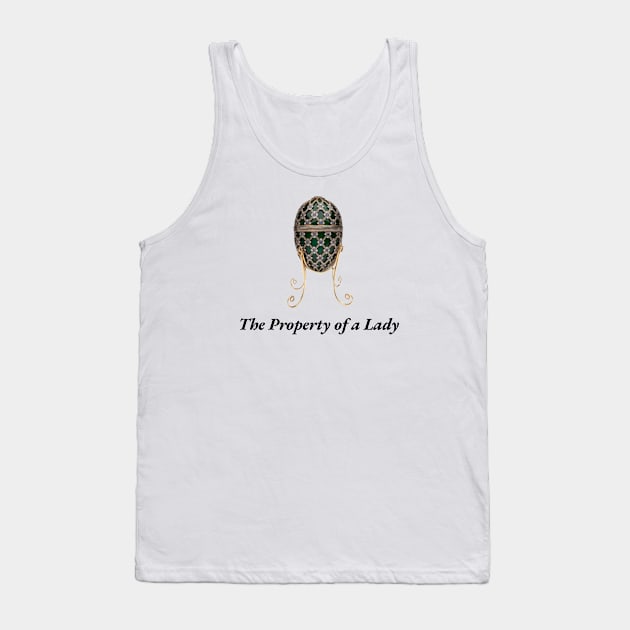 The Property of a Lady - Fabergé Imperial Coronation Egg Tank Top by caseofstyle